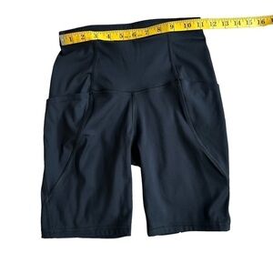All in motion black biker shorts with pockets size XS